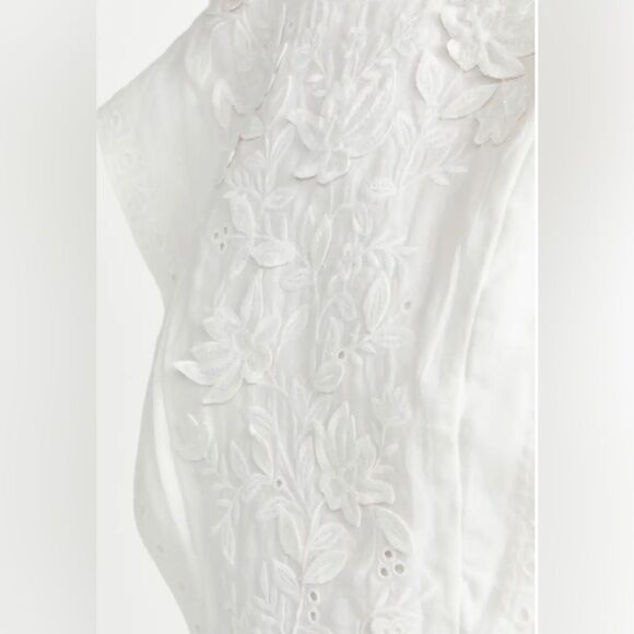 Veronica Beard Kerison Embroidered Minidress szie 8 - Picture 5 of 14